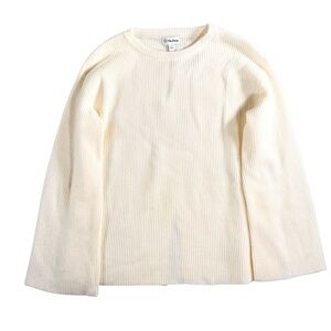 The Drop NWT Women’s Alice Crewneck Back Slit Ribbed Pullover Sweater Size Small